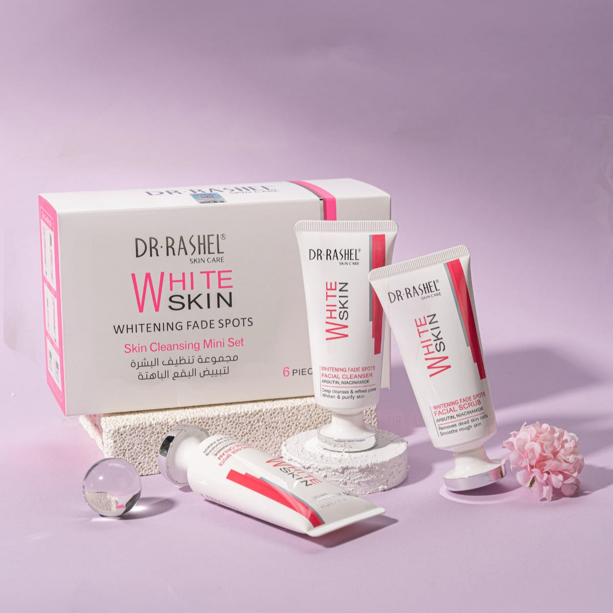 Dr. Rashel Whitening Fade Spots Facial Cleansing Set