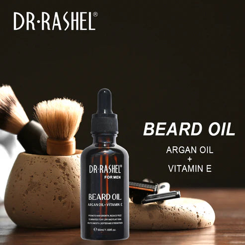 Dr.Rashel Argan Oil Grooms Beard Perfectly for Men