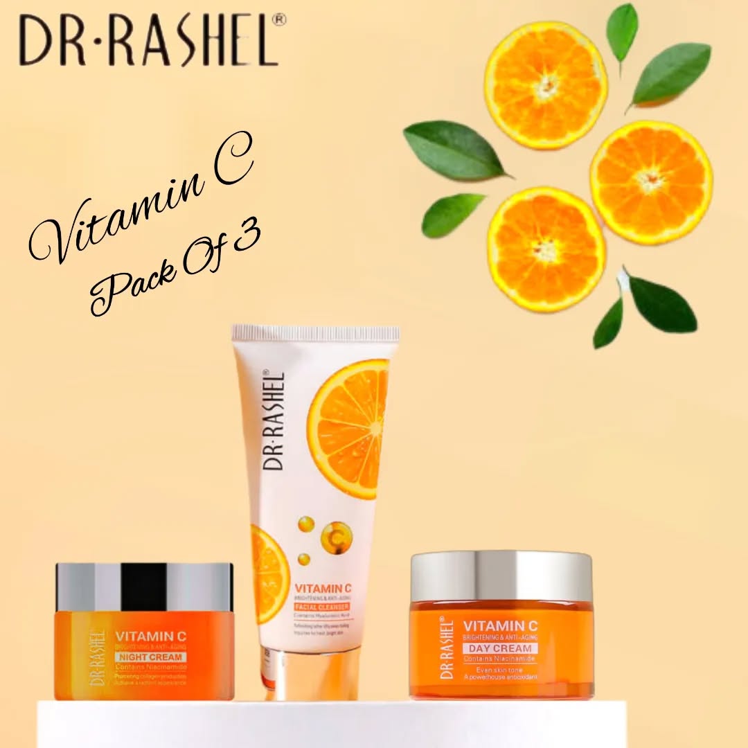 Dr Rashel Brightening & Anti Aging Vitamin C Pack of 3