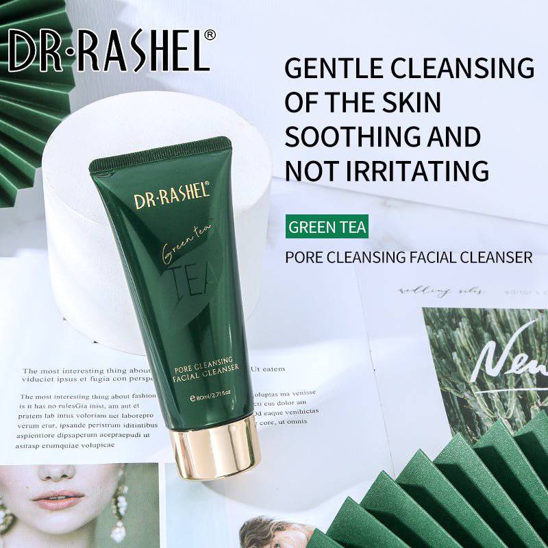 DR RASHEL Green Tea Pore Cleansing Facial Cleanser 80ml Face Wash