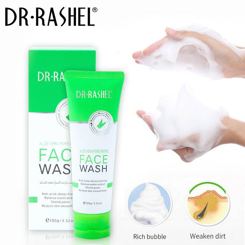 Dr. Rashel Aloe Vera Pore Refine Face Wash – 100g