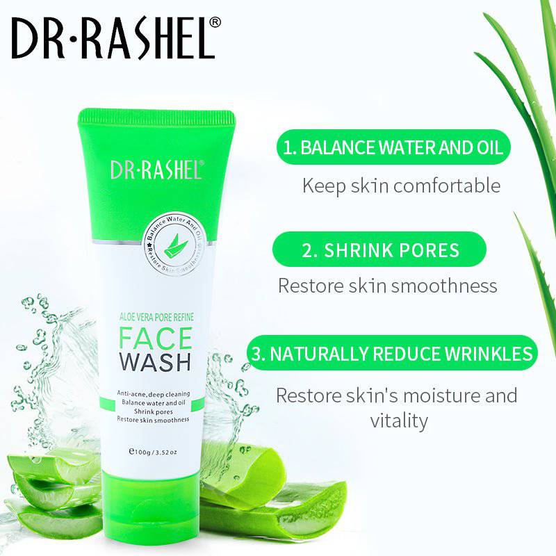 Dr. Rashel Aloe Vera Pore Refine Face Wash – 100g