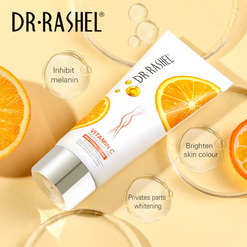Dr. Rashel Vitamin C Brightening & Anti Aging Whitening Cream for Private Body Parts - 80ml