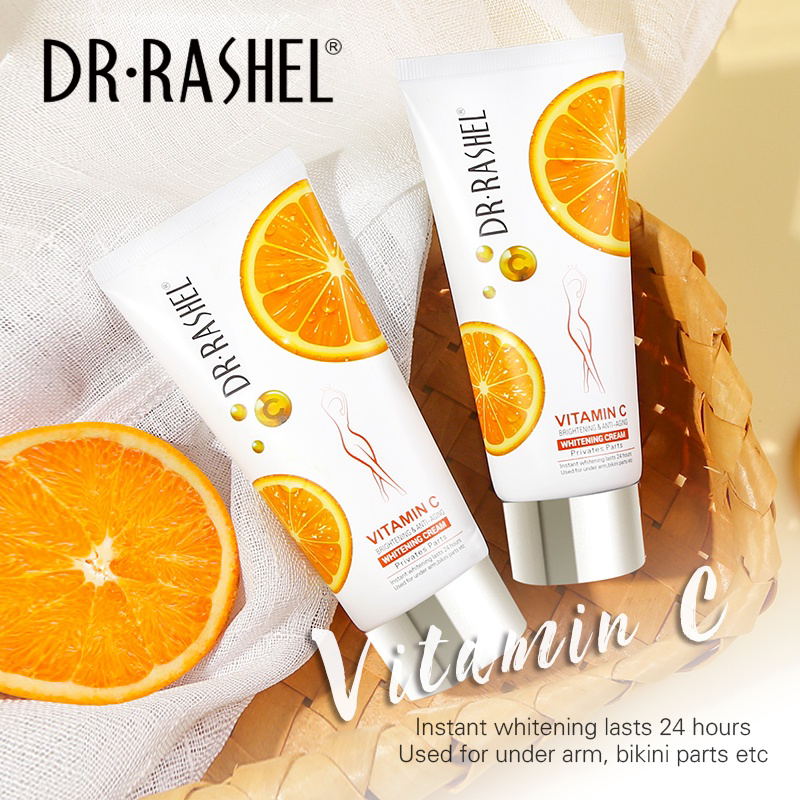 Dr. Rashel Vitamin C Brightening & Anti Aging Whitening Cream for Private Body Parts - 80ml