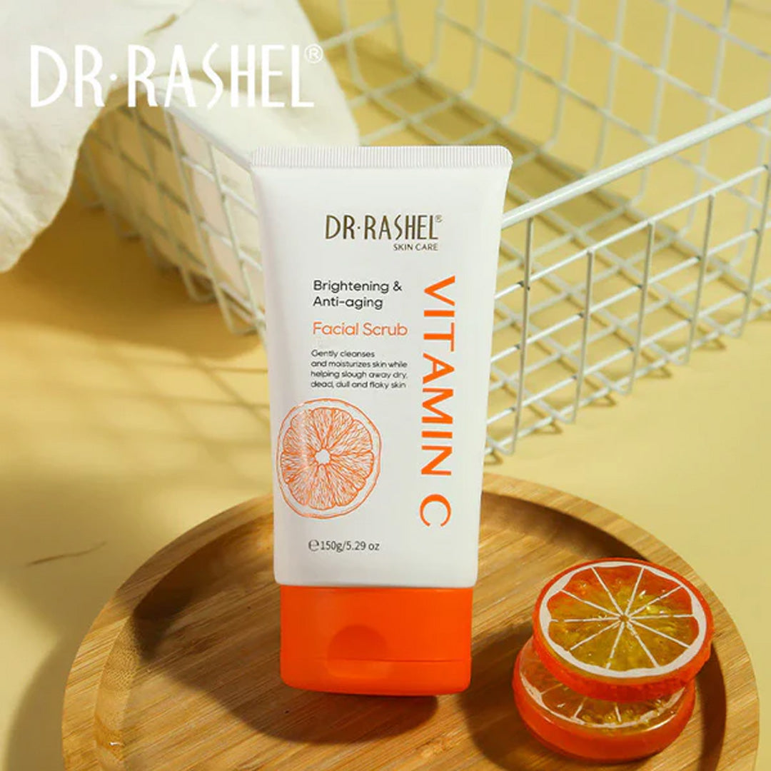 Dr, Rashel Vitamin C Brightening & Anti-Aging Facial Scrub - 150G