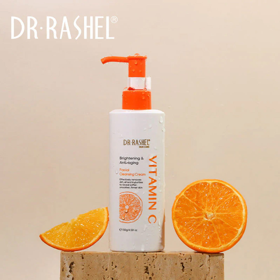 Dr. Rashel Vitamin C Brightening & Anti-aging Facial Cleansing Cream - 150g