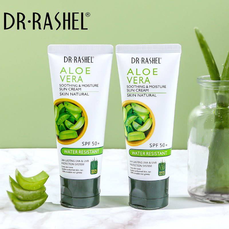 Dr. Rashel Aloe Vera Soothing & Moisture Sun Cream SPF 50+ Water Resistant - 60g