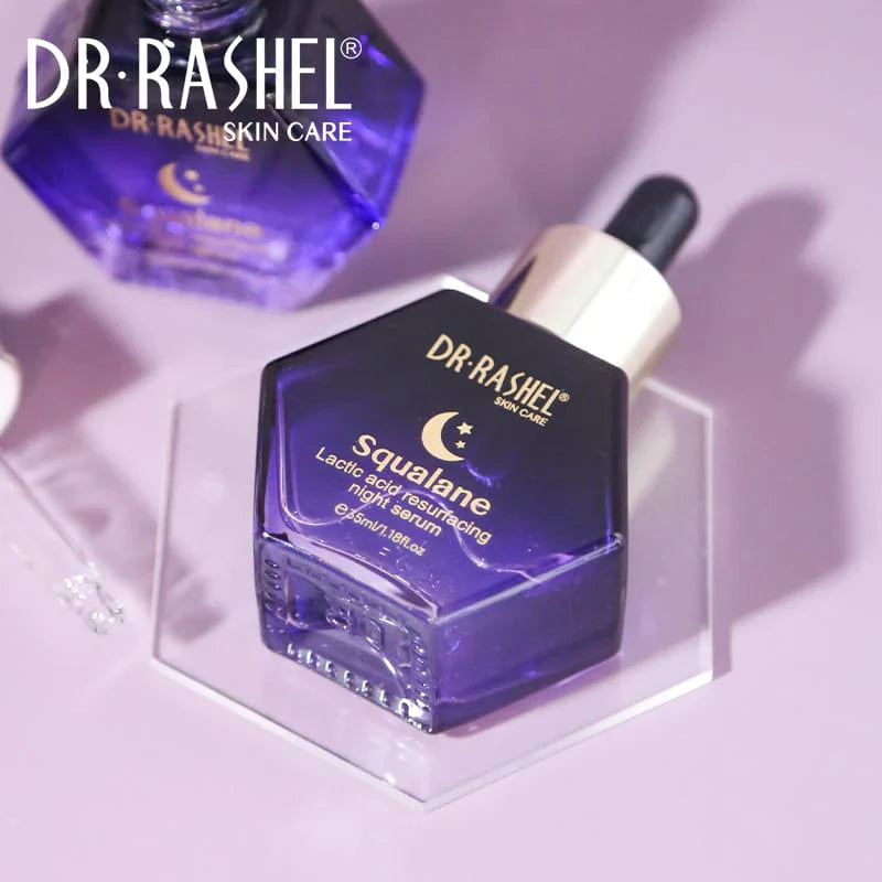 Dr. Rashel's Squalane & Lactic Acid Resurfacing Night Serum - 1%