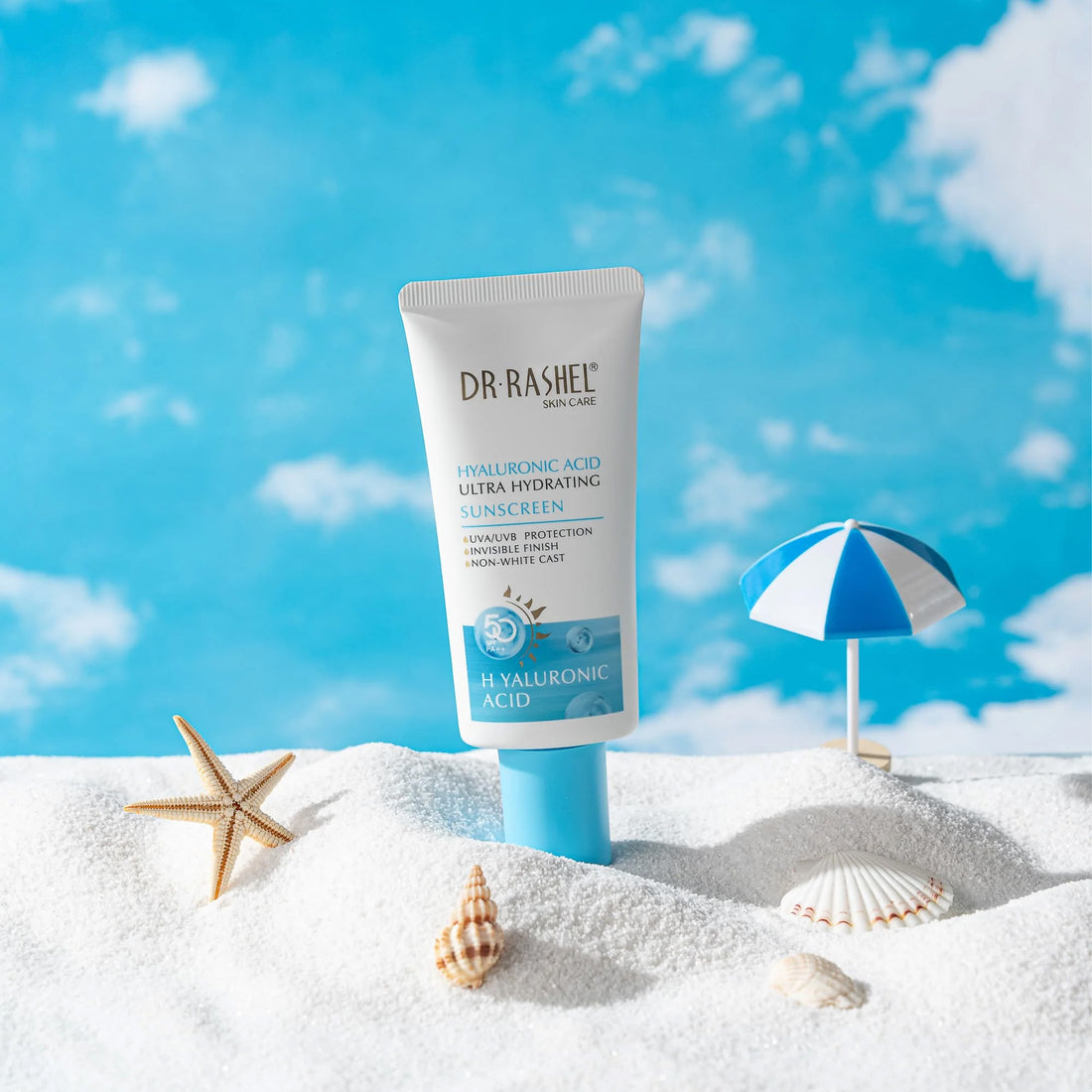 Dr Rashel Hyaluronic Acid Ultra Hydrating Sunscreen SPF 50 dr-rashel-hyaluronic-acid-ultra-hydrating-sunscreen-spf-50