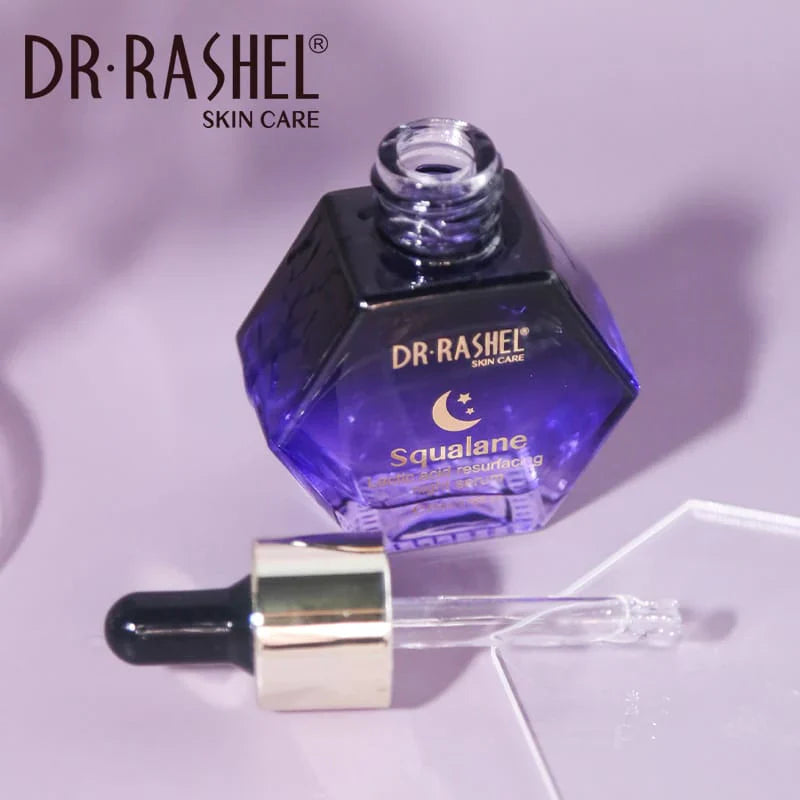 Dr. Rashel's Squalane & Lactic Acid Resurfacing Night Serum - 1%