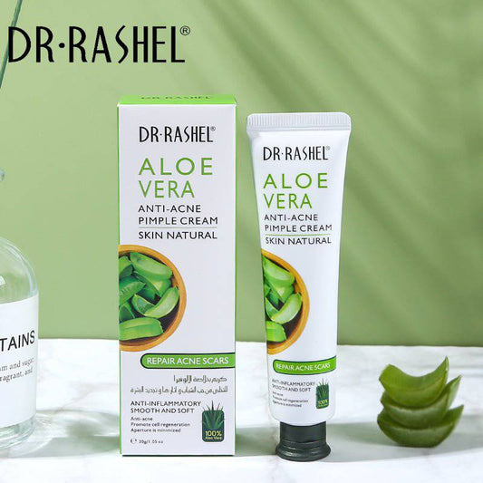 Dr.Rashel Skin Natural Aloe Vera Anti Acne Pimple Cream - 30gms