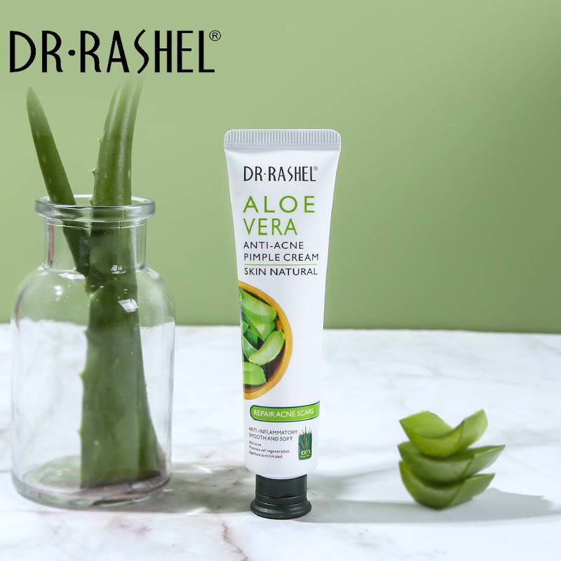 Dr.Rashel Skin Natural Aloe Vera Anti Acne Pimple Cream - 30gms