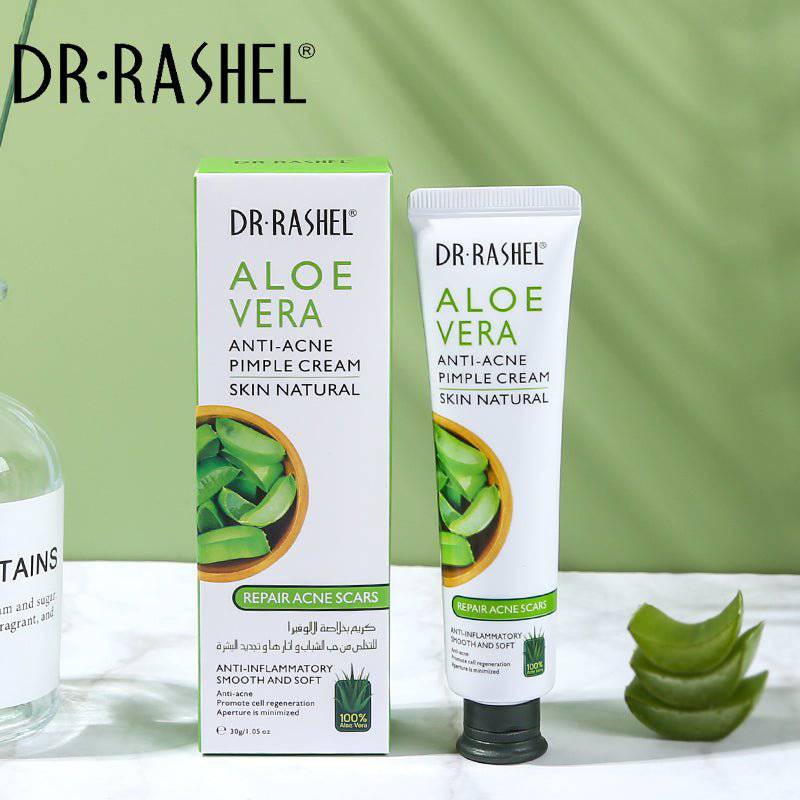Dr.Rashel Skin Natural Aloe Vera Anti Acne Pimple Cream - 30gms
