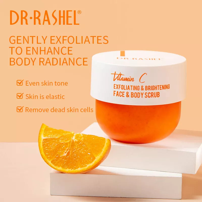 Dr. Rashel Vitamin C Exfoliating Scrub for Face & Body