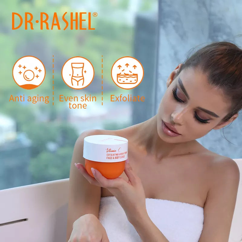 Dr. Rashel Vitamin C Exfoliating Scrub for Face & Body