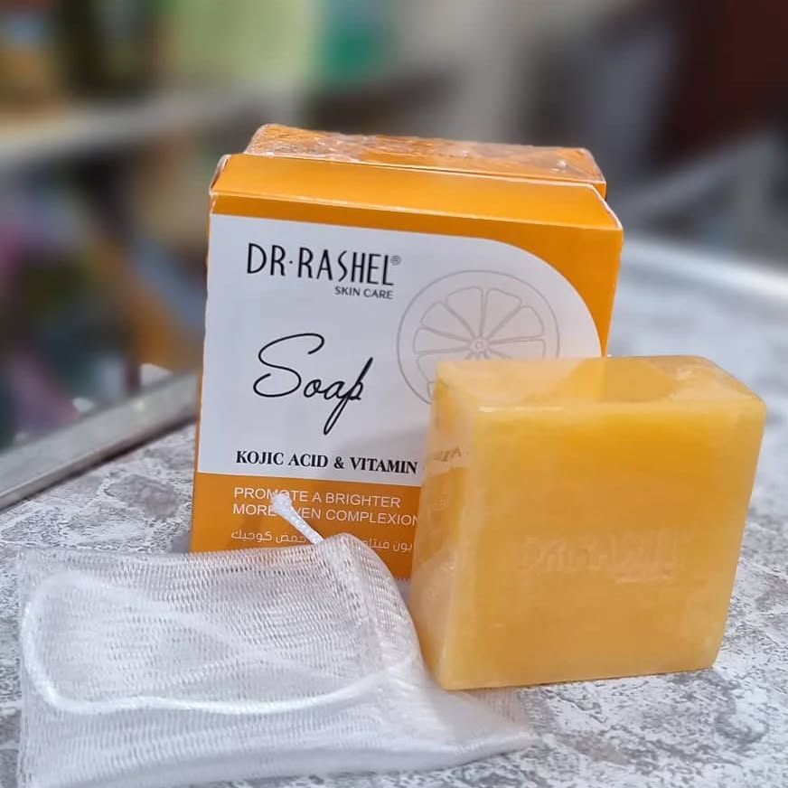 Dr. Rashel Kojic Acid & Papaya Soap for Soft, Glowing Skin