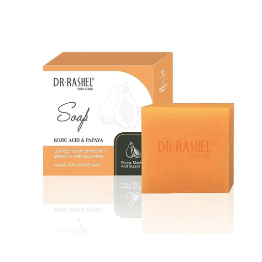 Dr. Rashel Kojic Acid & Papaya Soap for Soft, Glowing Skin
